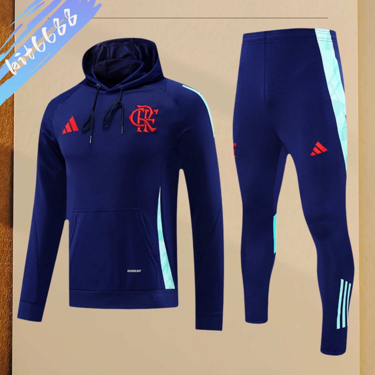 2025/2026 Flamengo Adult Long Sleeve Hood Kit