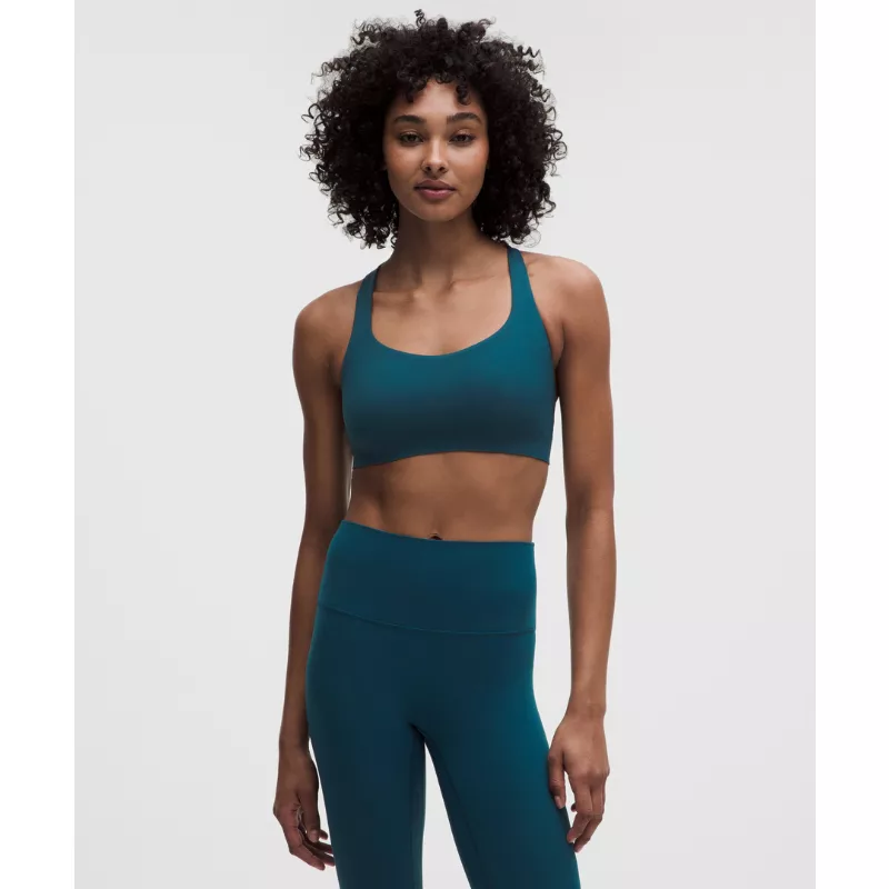 FlexyFlex Strappy Yoga Bra Light Support, A-C Cups