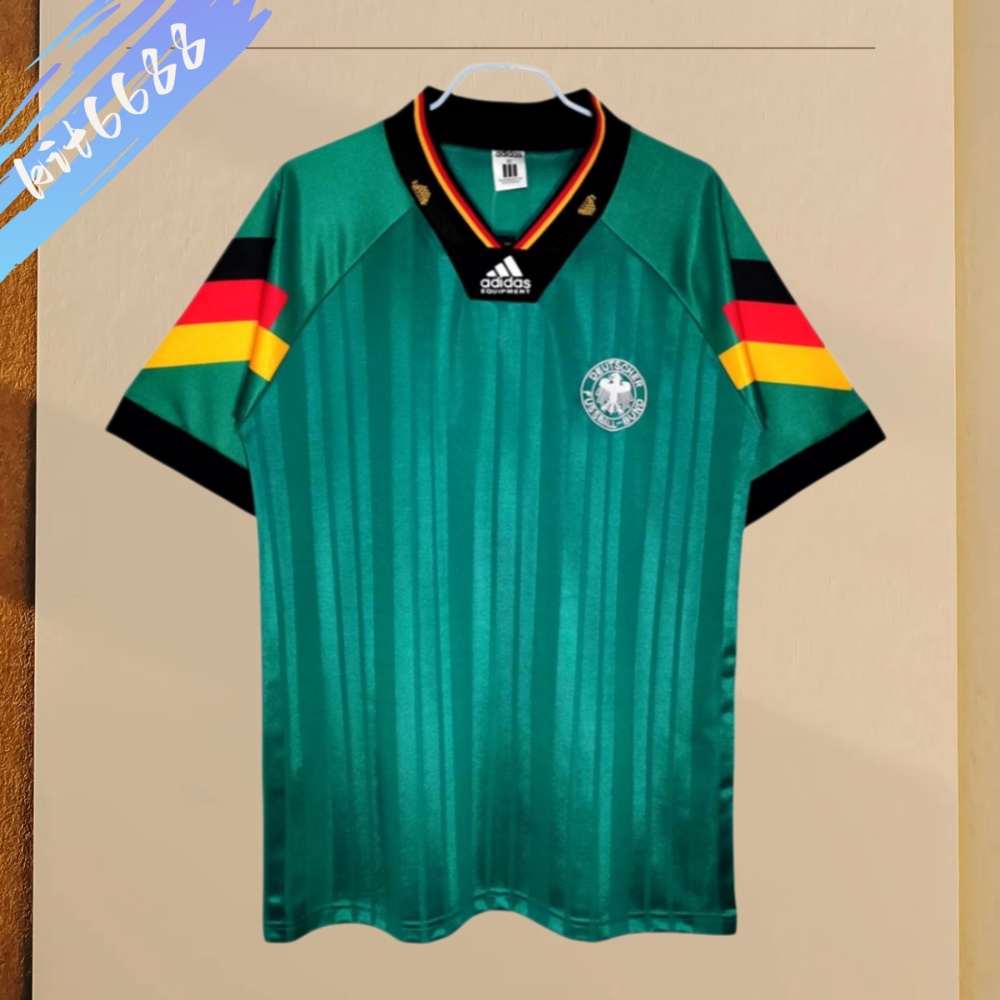1992 Germany Away Retro Football Shirt
