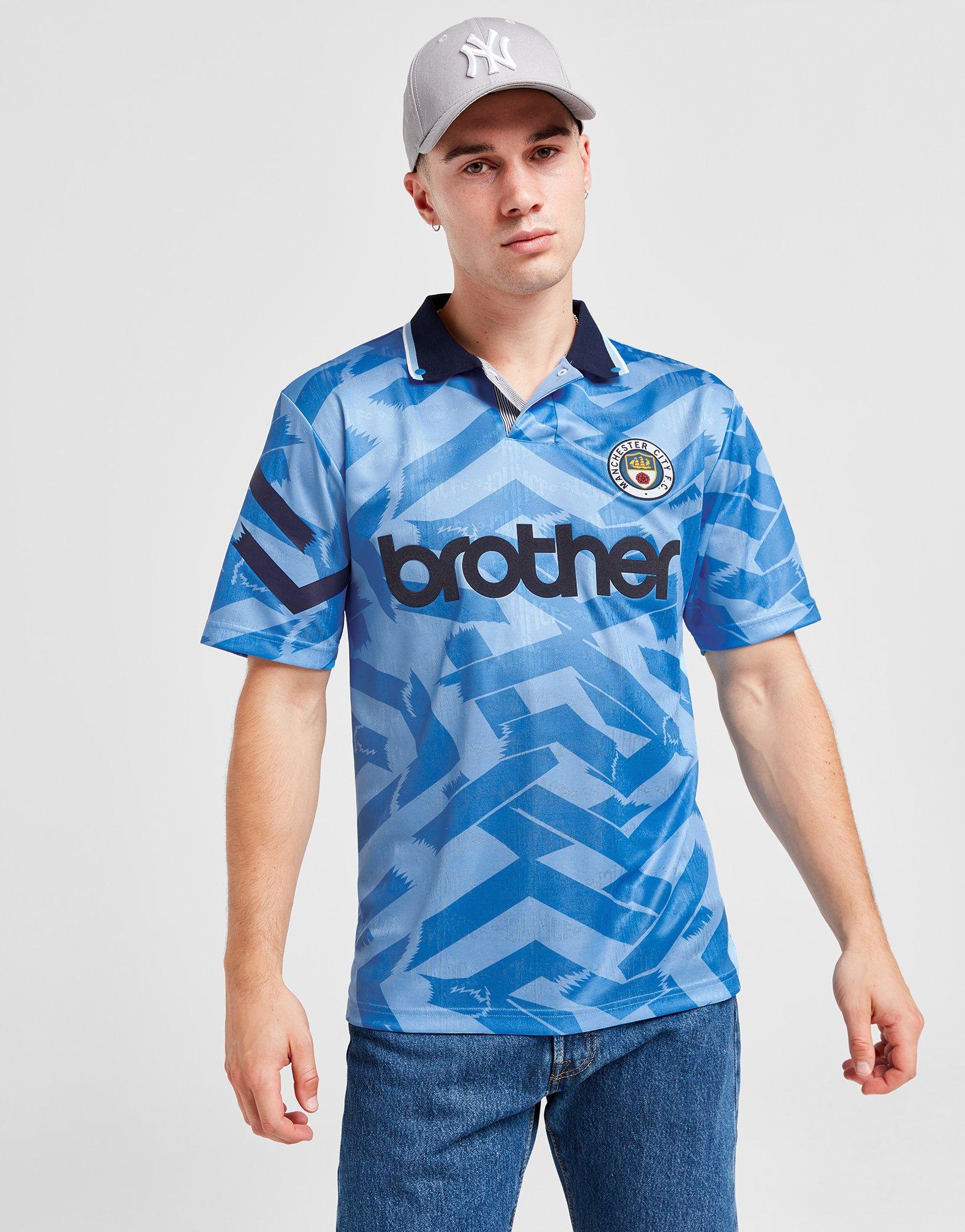 Score Draw Manchester City FC '92 Retro Heim Shirt