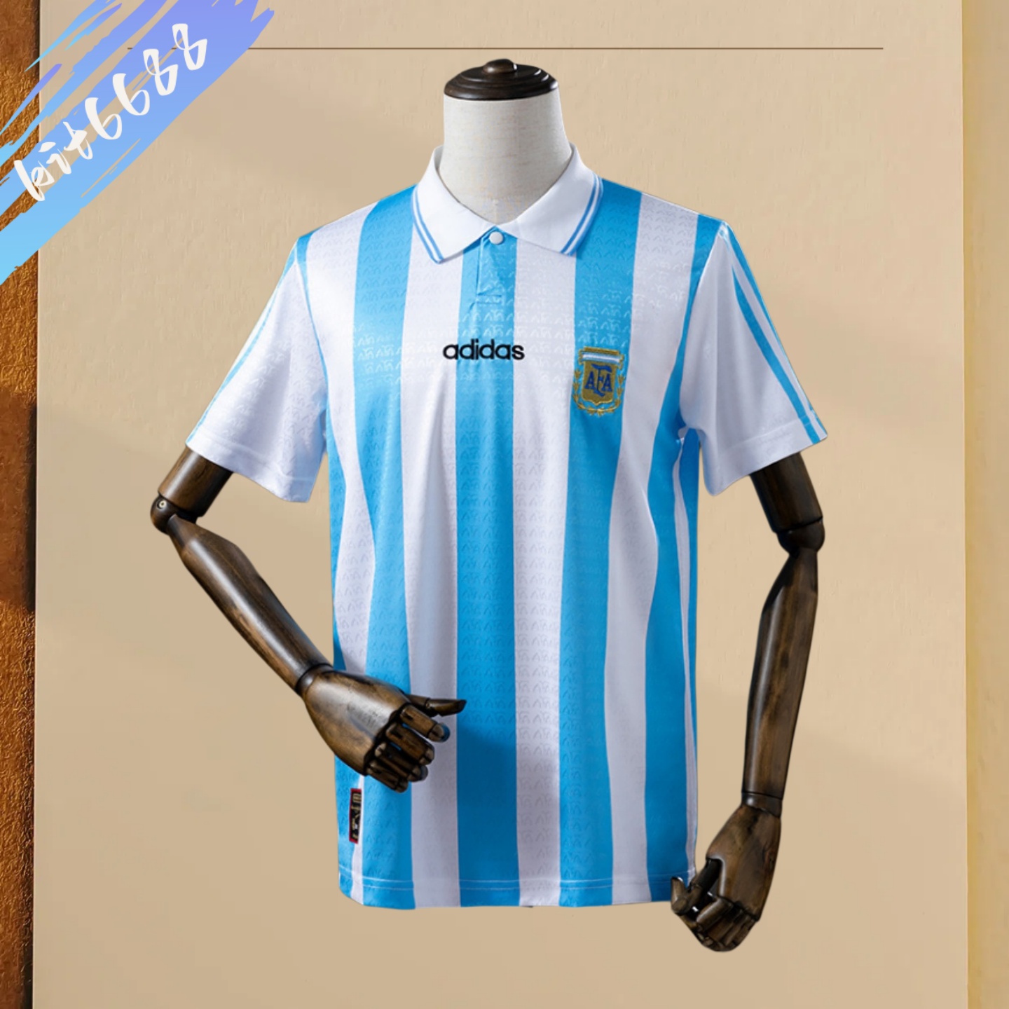 1994 Argentina Home Retro Football Shirt (Fan Edition)