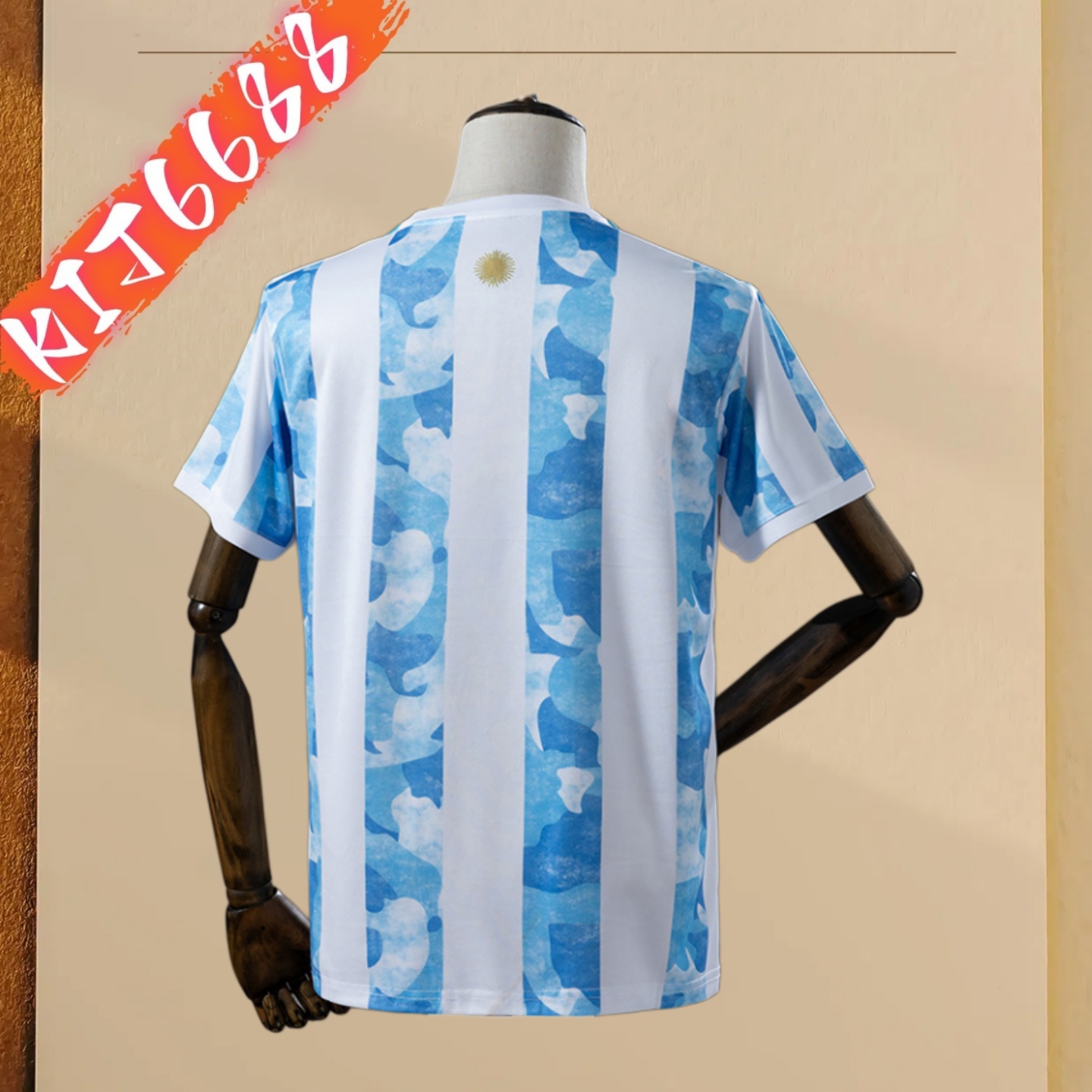 2021 Argentina Home Retro Football Shirt Fans