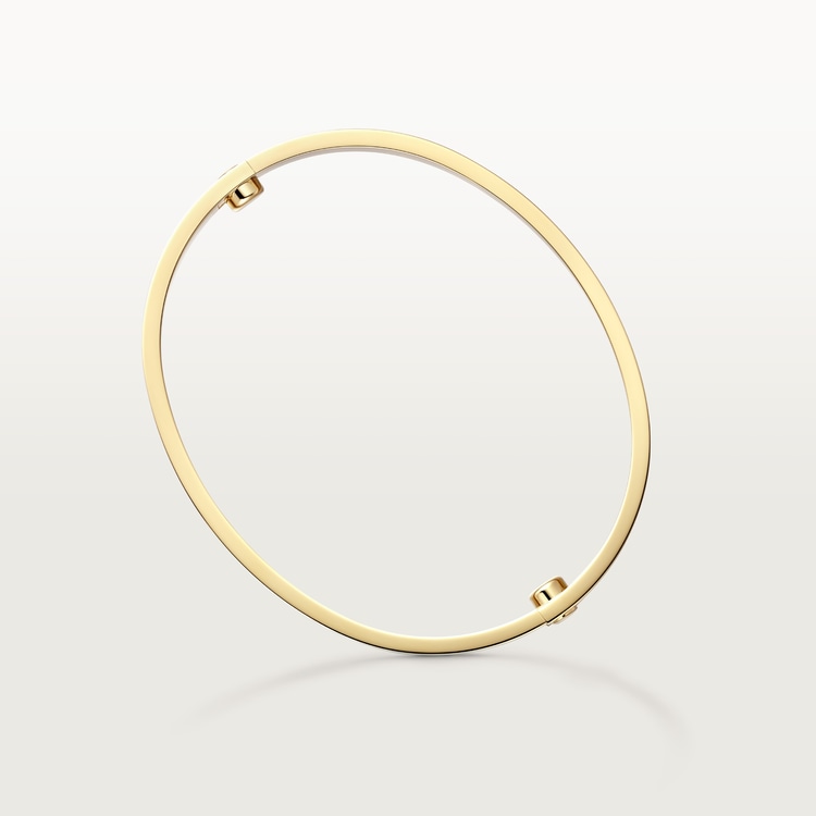 LOVE bracelet, classic model,10 diamonds Yellow gold 6.1 mm