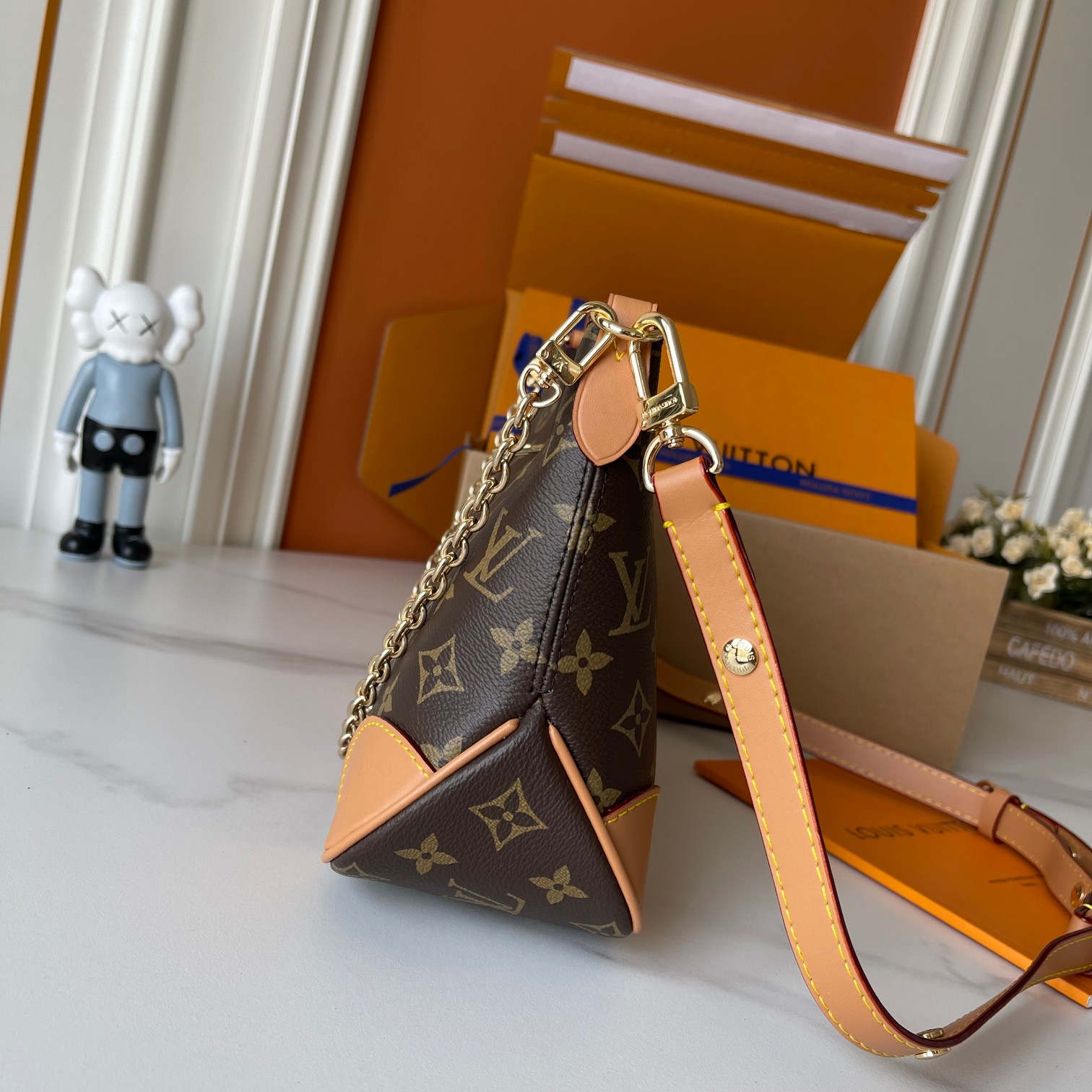LV Monogram Black Odeon Small Handbag