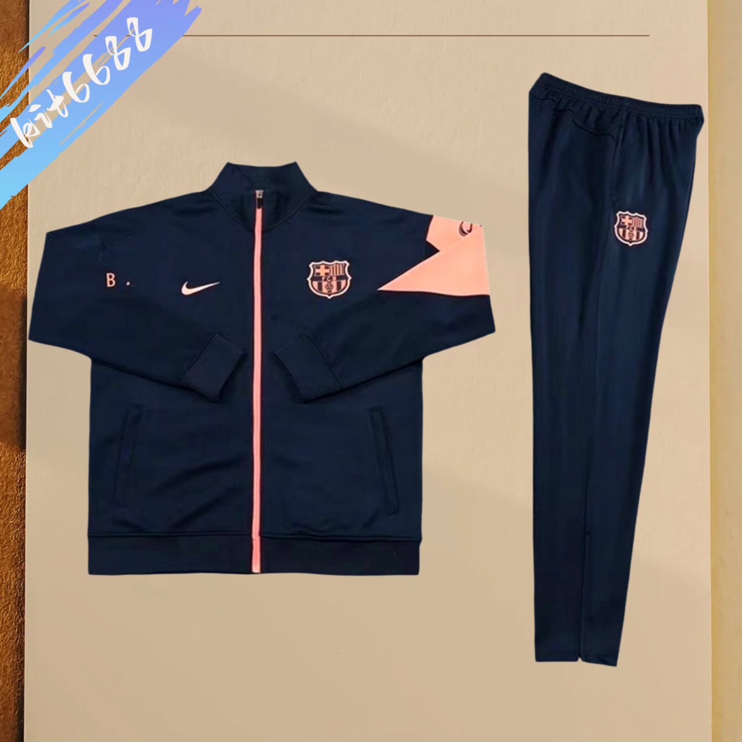 2025/2026 Barcelona Adult Full Zip Training Set (Adult Set)