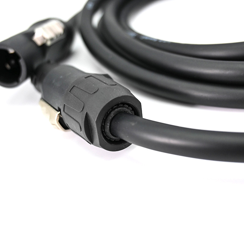 10m IP65 Truecon Powercon Cable 3x 2.5mm² TR305-10-BLK