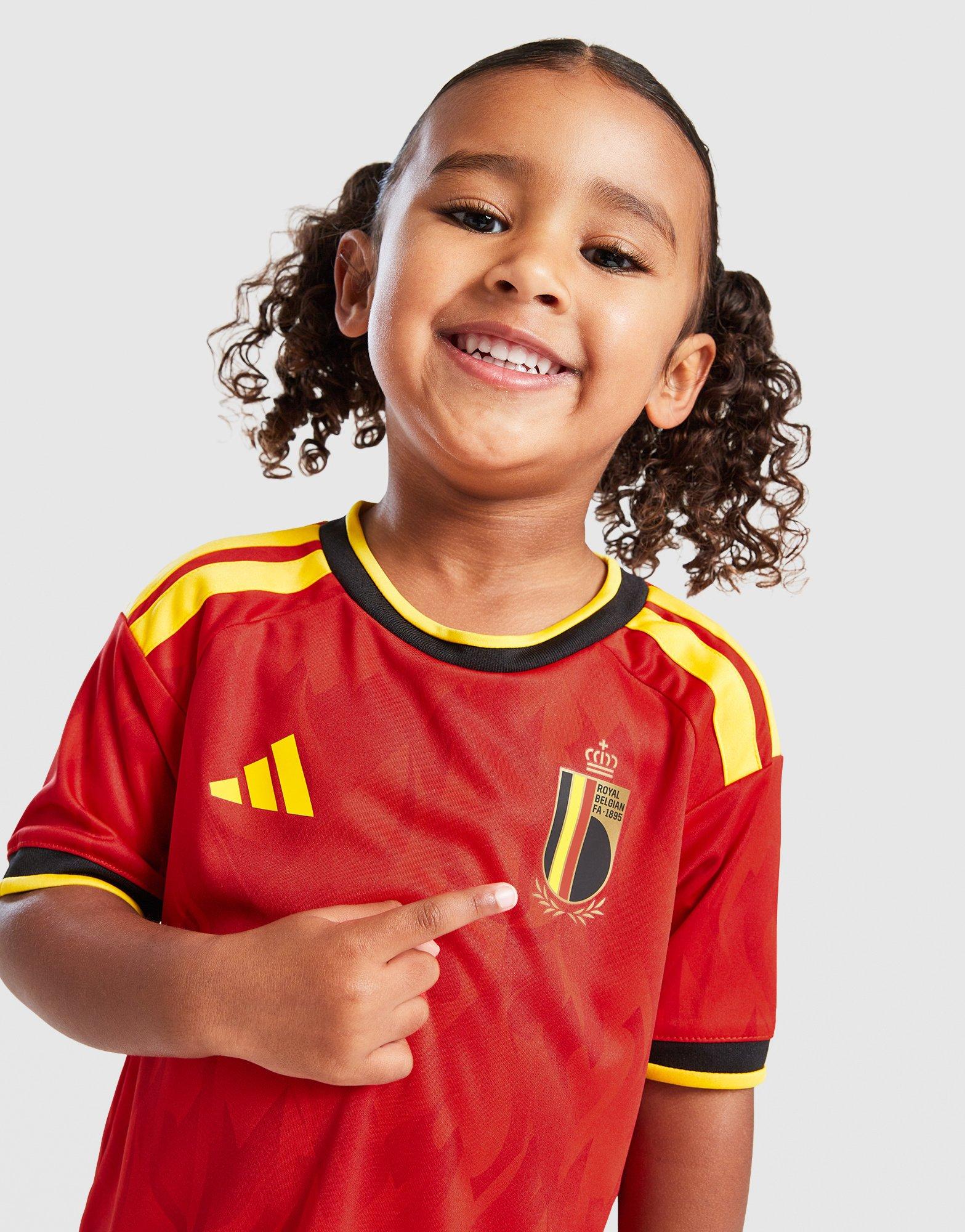 adidas Belgien 2026 Heim Trikotsatz Kleinkinder