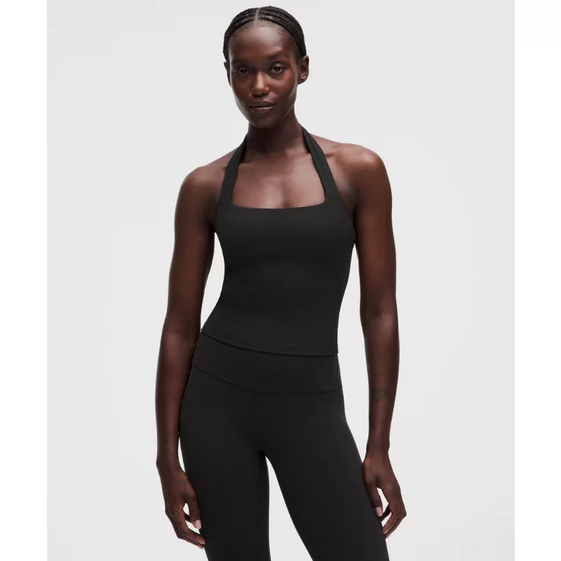 lululemon Align™ Mix-Rib Halter Tank Top Light Support, B/C Cup