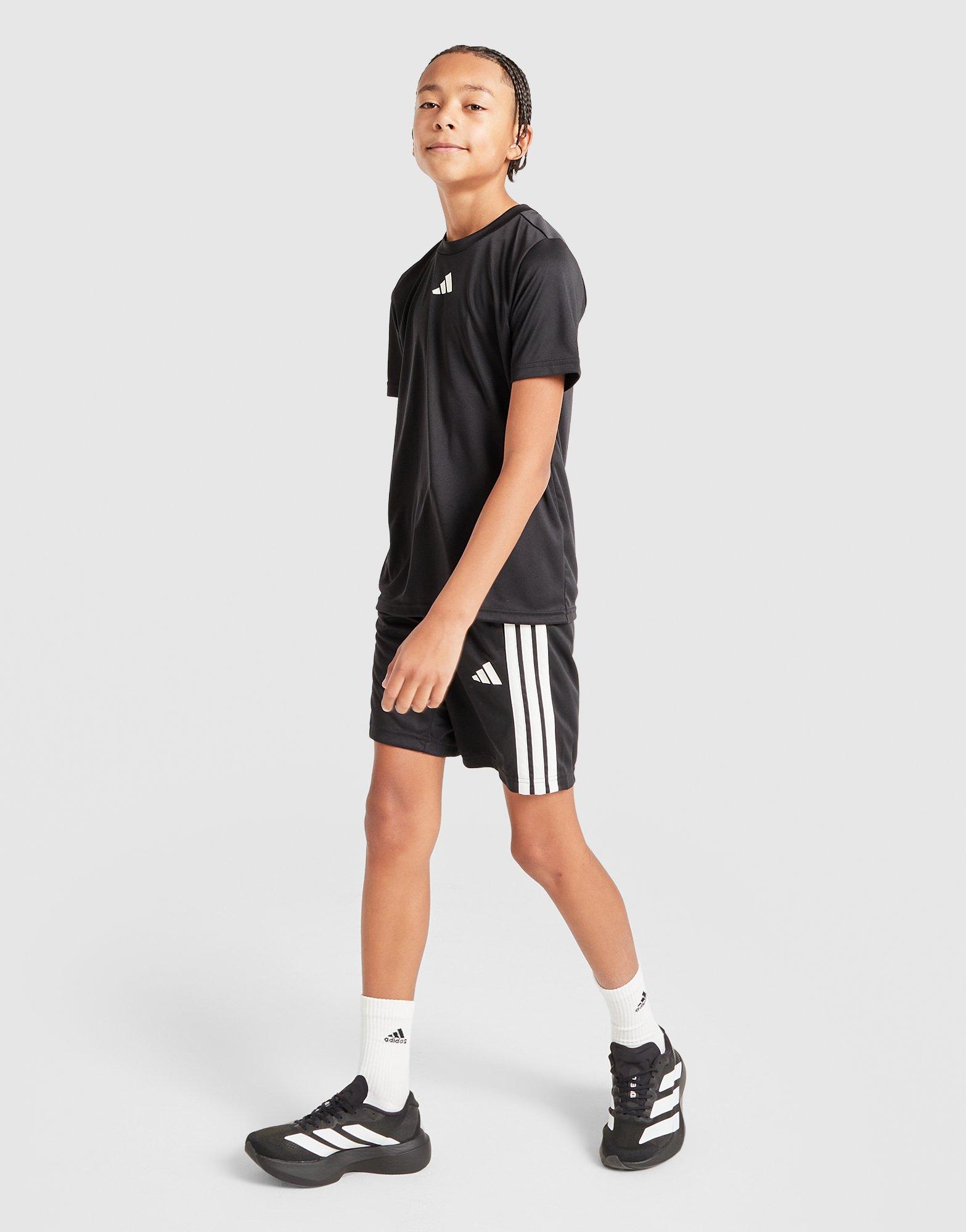 adidas Badge of Sport Core T-Shirt/Shorts Set Junior