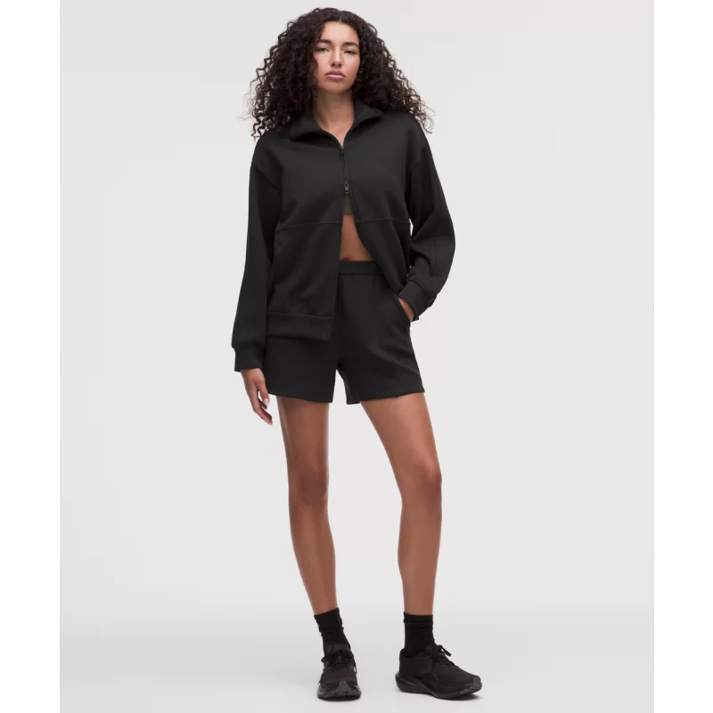 Smooth Spacer Oversized Full Zip
