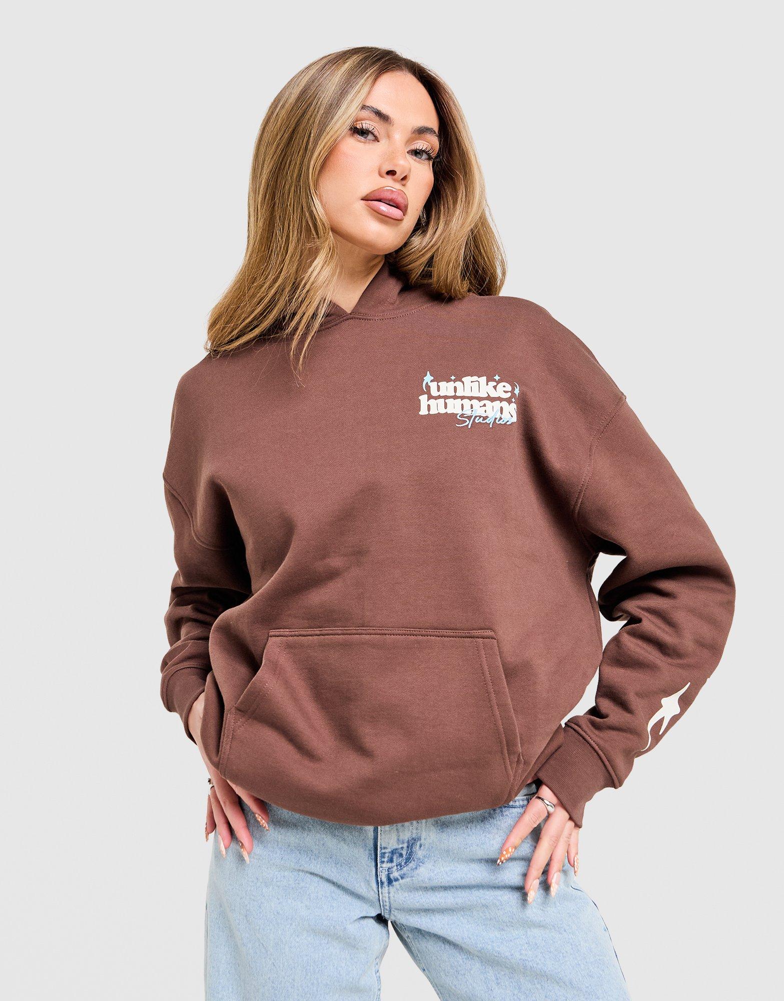 Unlike Humans Studio Overhead Hoodie Damen