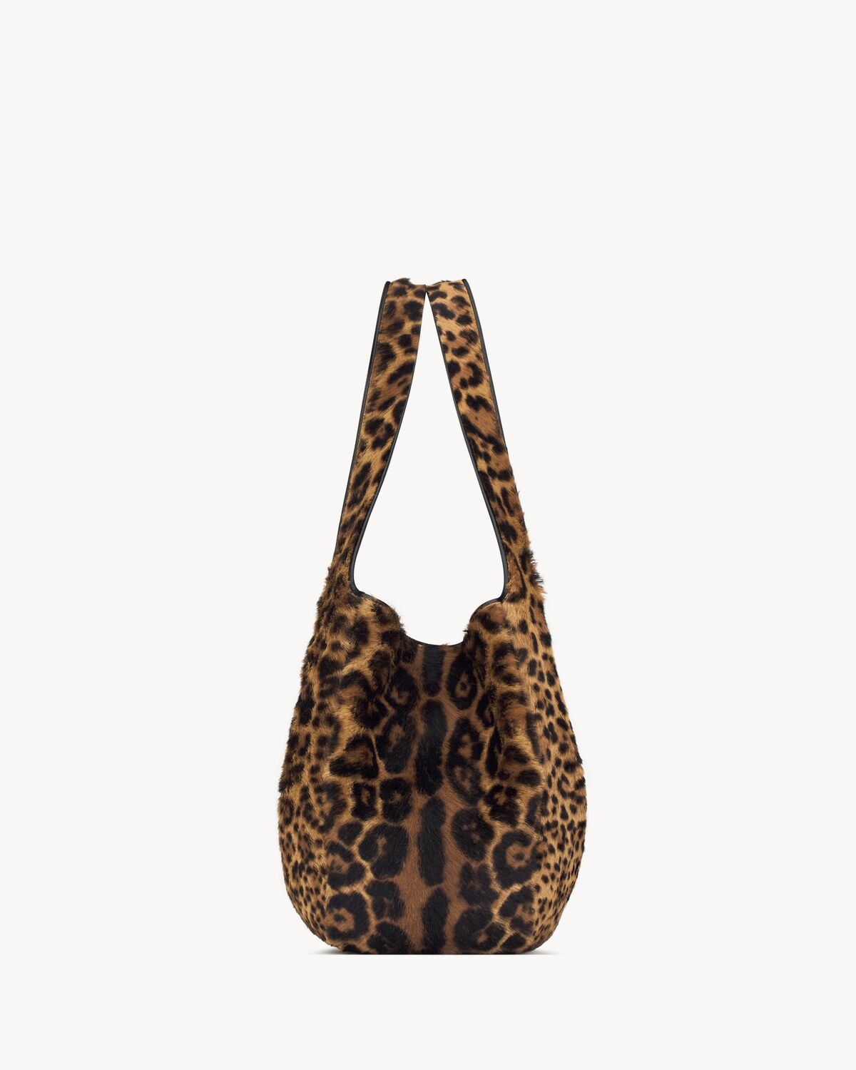 le 5 à 7 bea in pony hair leather EARTH AND BLACK