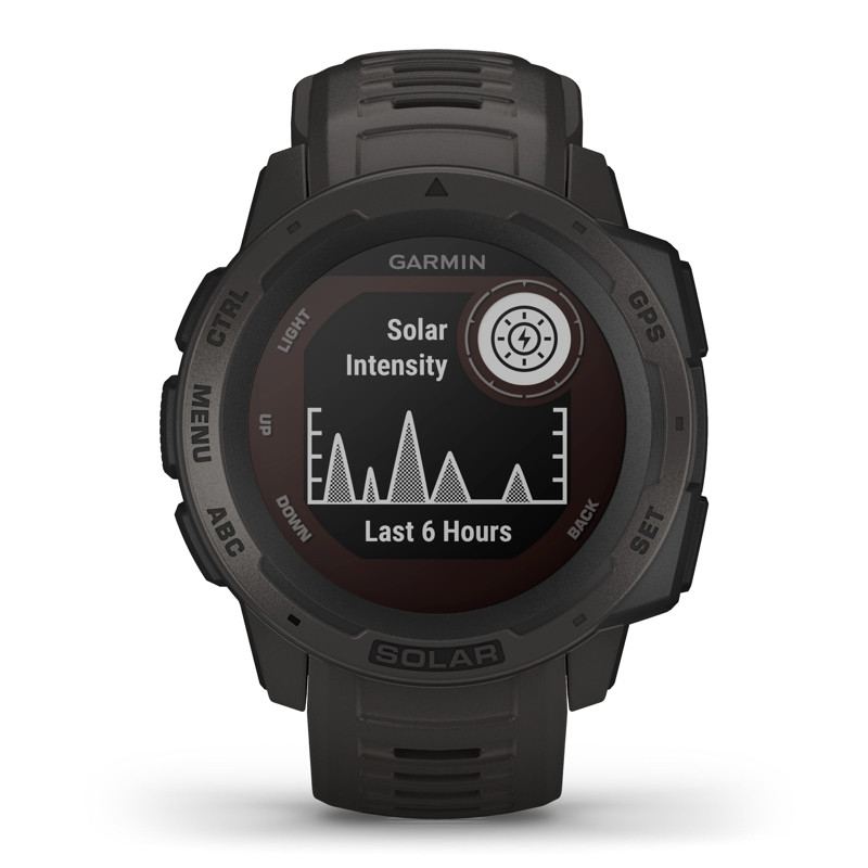 Garmin Instinct Solar graphite watch