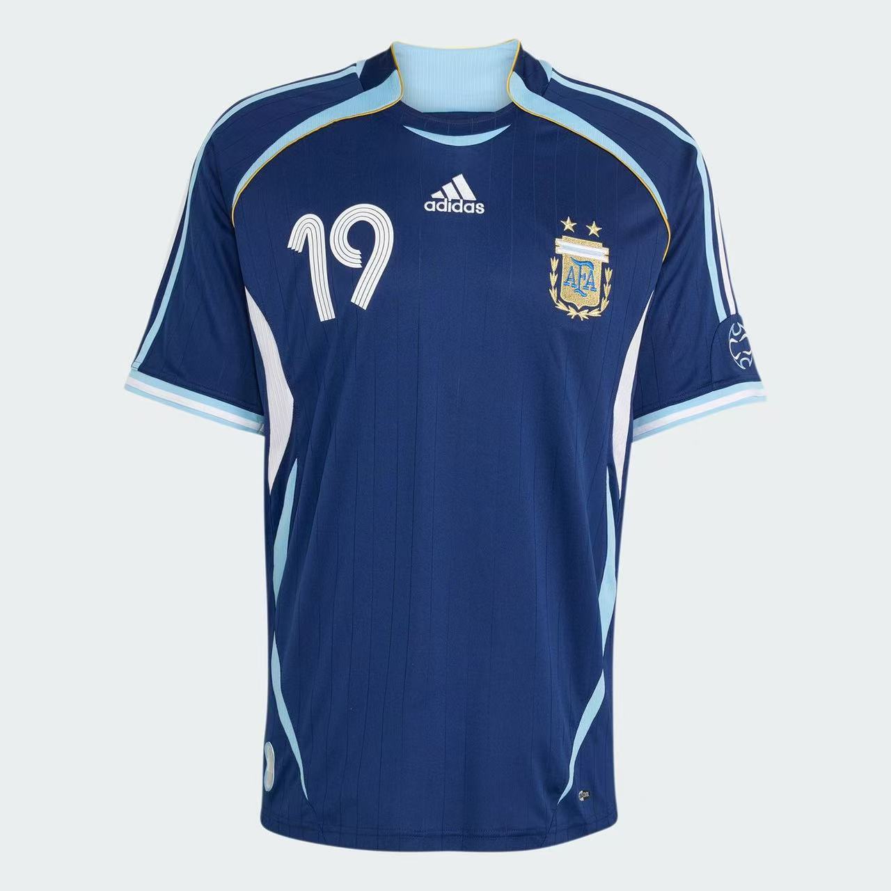 Adidas 2006 World Cup Argentina away Messi retro fan edition