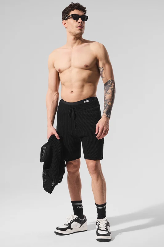 Open-Knit Short