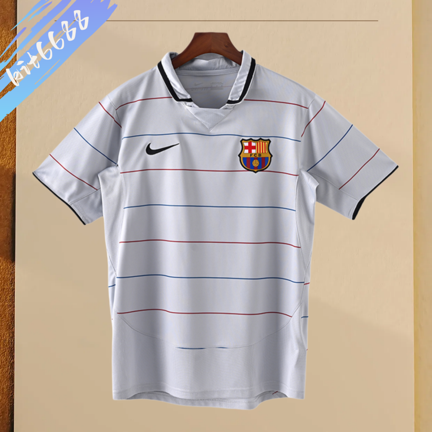 2003/2004 Barcelona Away Retro Football Shirt