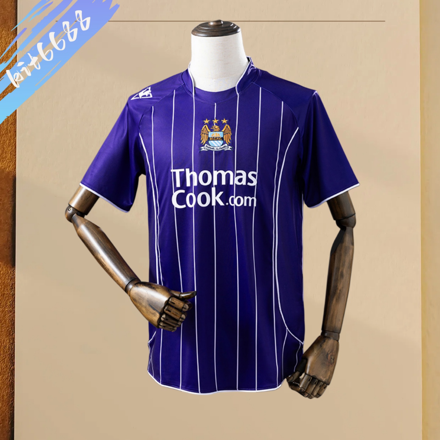 07/08 Manchester City Away Retro Football Shirt