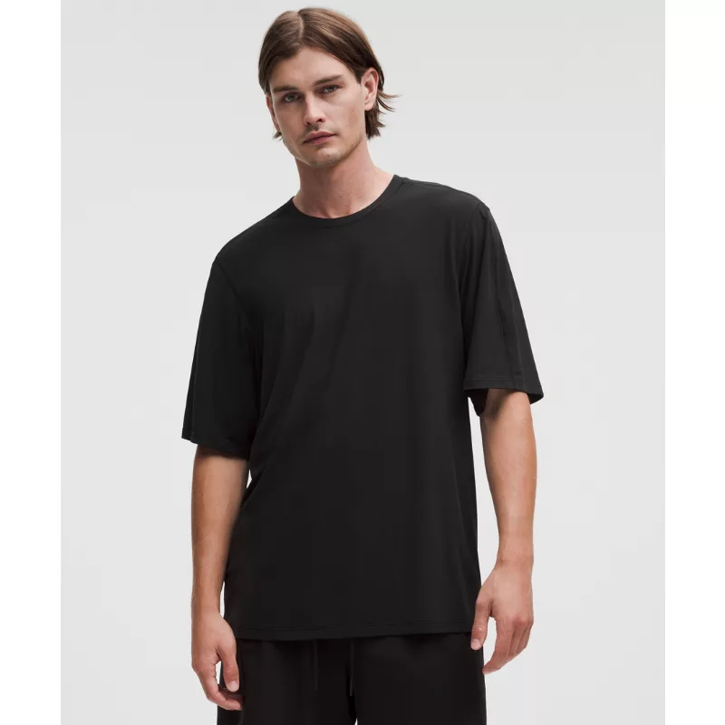 Brushed Yoga Crewneck T-Shirt