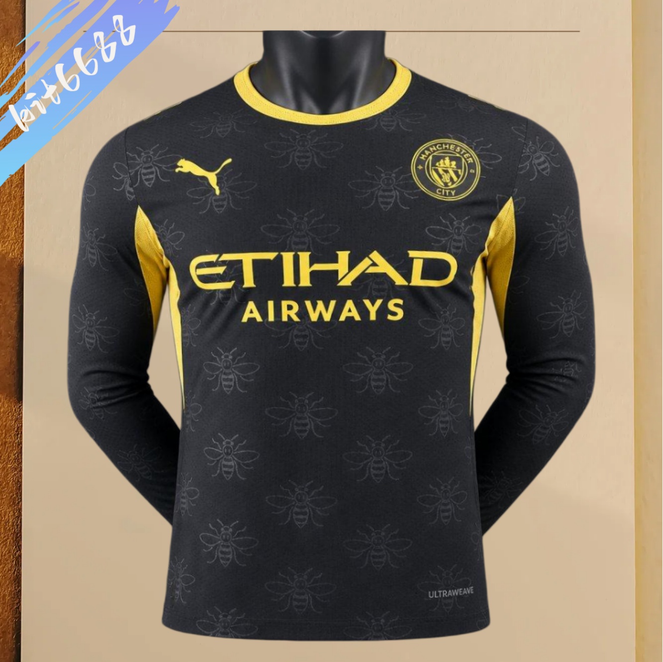 2026/2027 Manchester City Away long sleeves Football Shirt (Player version)