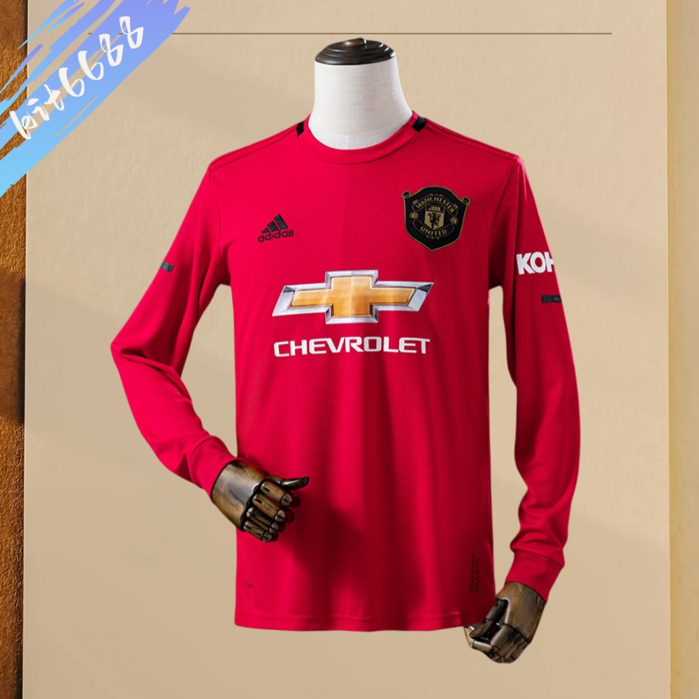 19/20 Manchester United home long sleeved retro football jersey