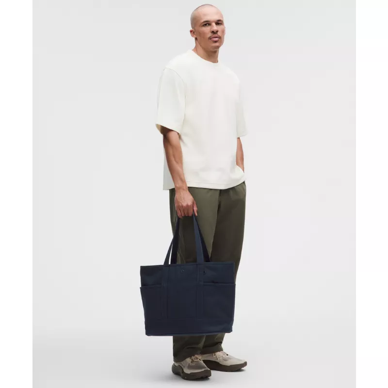 Daily Multi-Pocket Zip-Top Tote Bag 18L