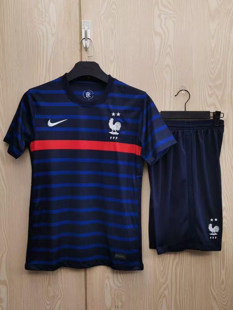 UEFA Euro 21 France national team home kit