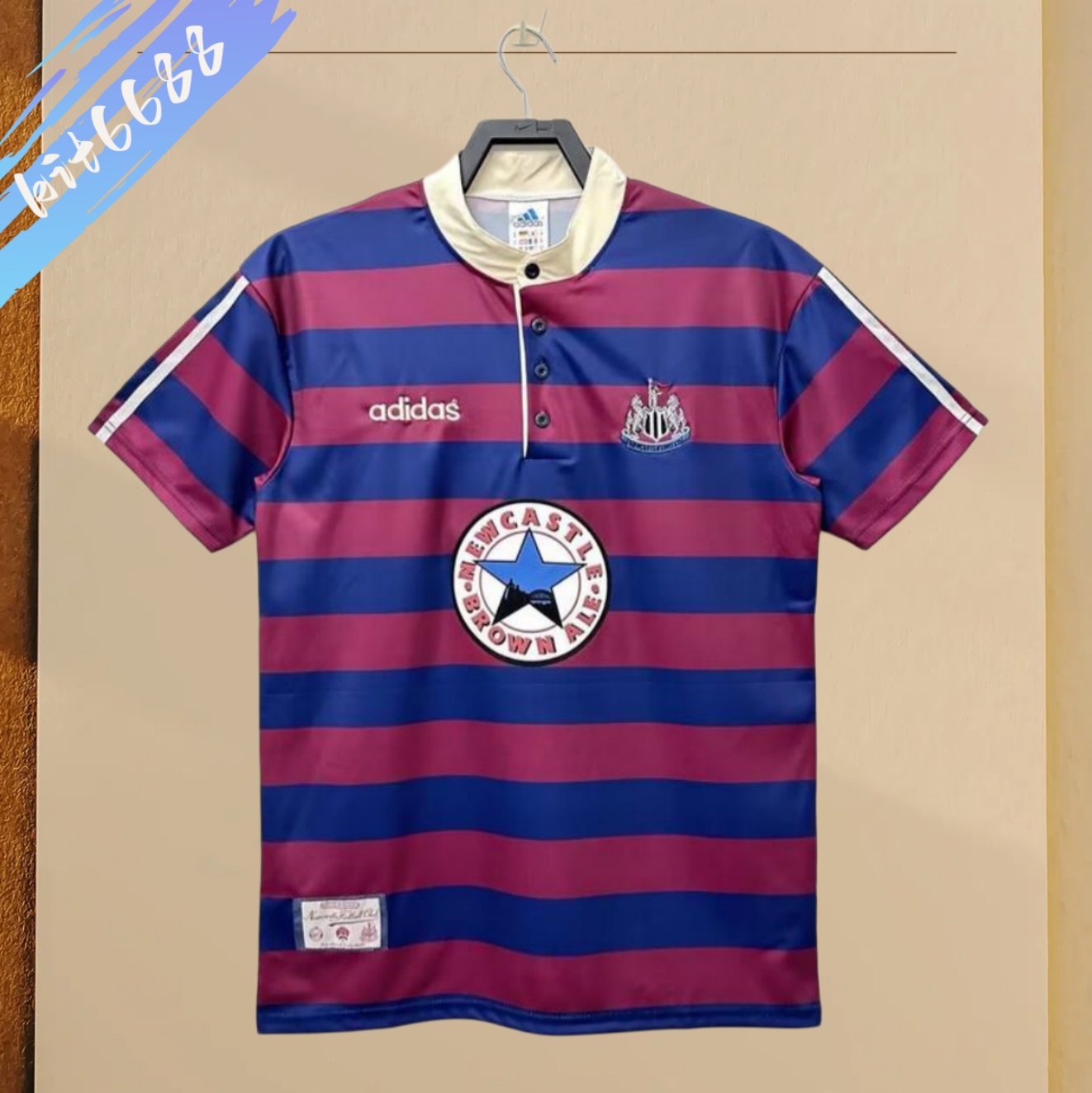 1995/1997 Newcastle United Away Retro Football Shirt