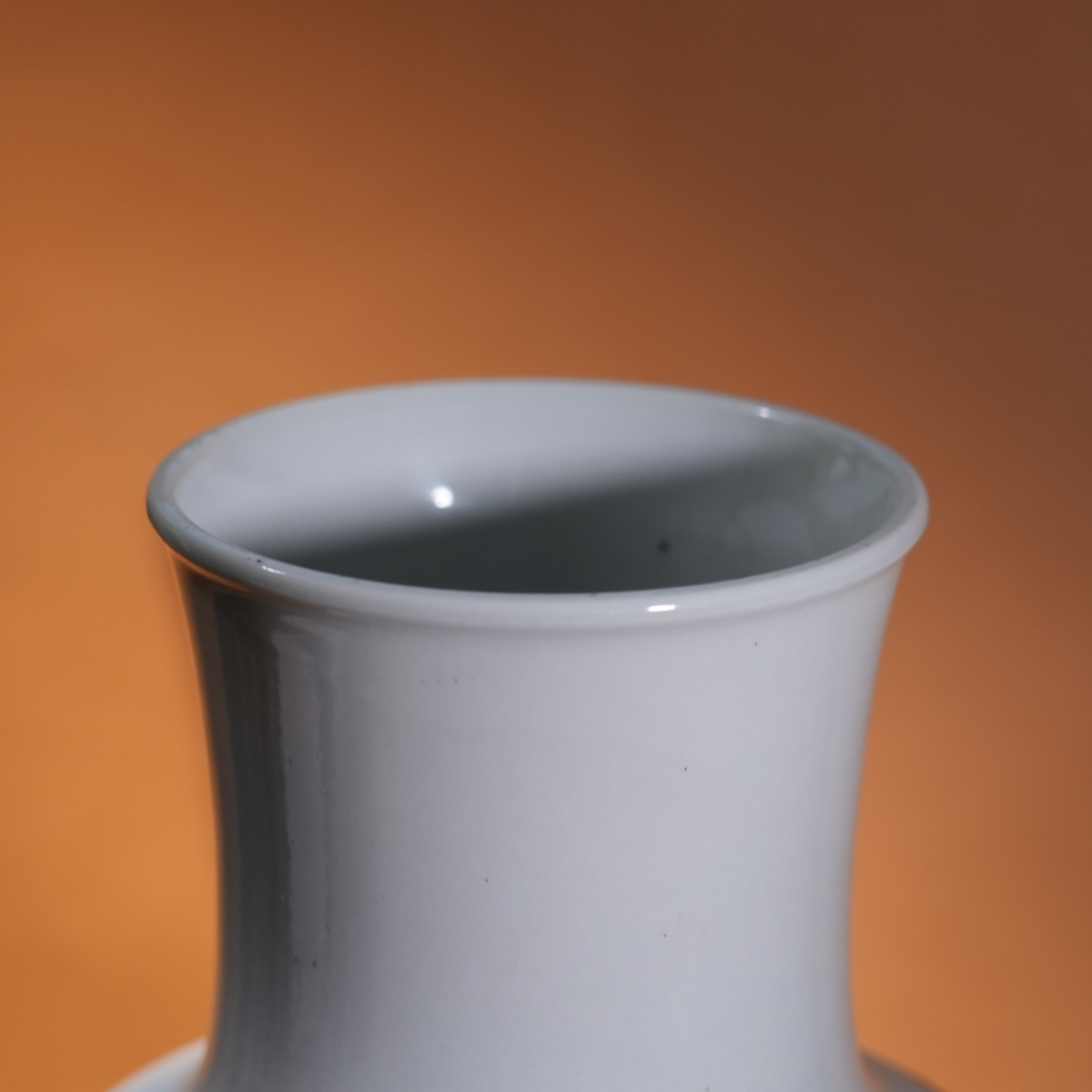 Chinese Youlihong (Underglaze Red) Guanyin Vase with Cloud Dragon Motifs