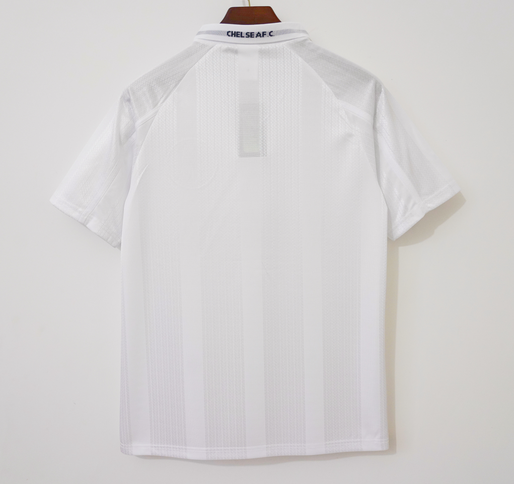 1998/2000 Chelsea White Retro Football Shirt (Fans)