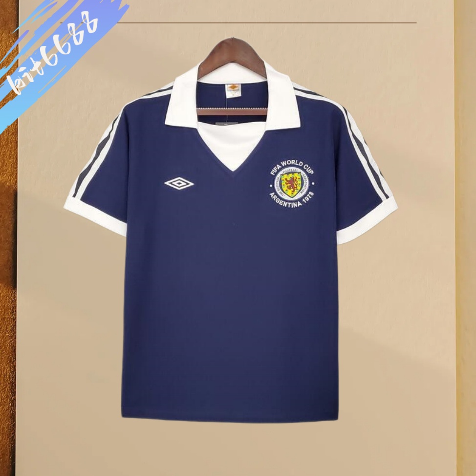 1978 Scotland home football shirt（Retro）
