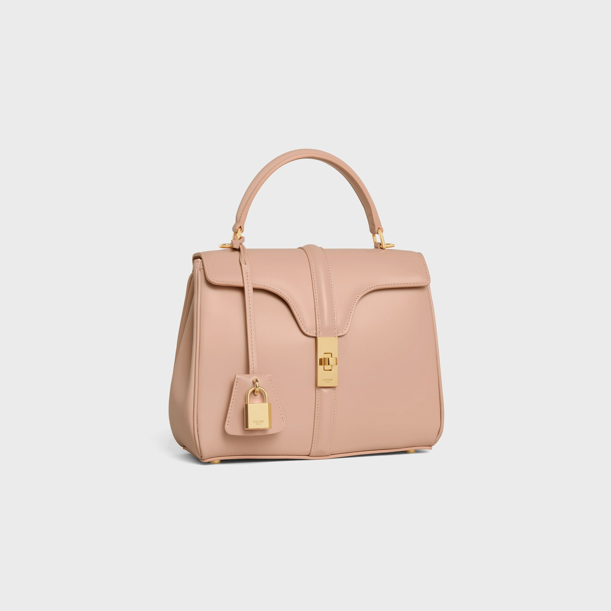 Small 16 Bag IN satinated calfskin Soft Peach