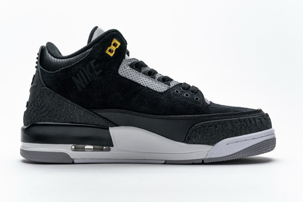 Air Jordan 3 Retro Tinker Black Cement Gold CK4348-007