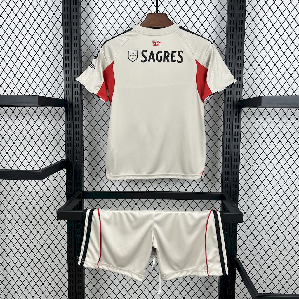 2025/2026 Benfica Football Club Away Football Shirt（Kids Kit socks）