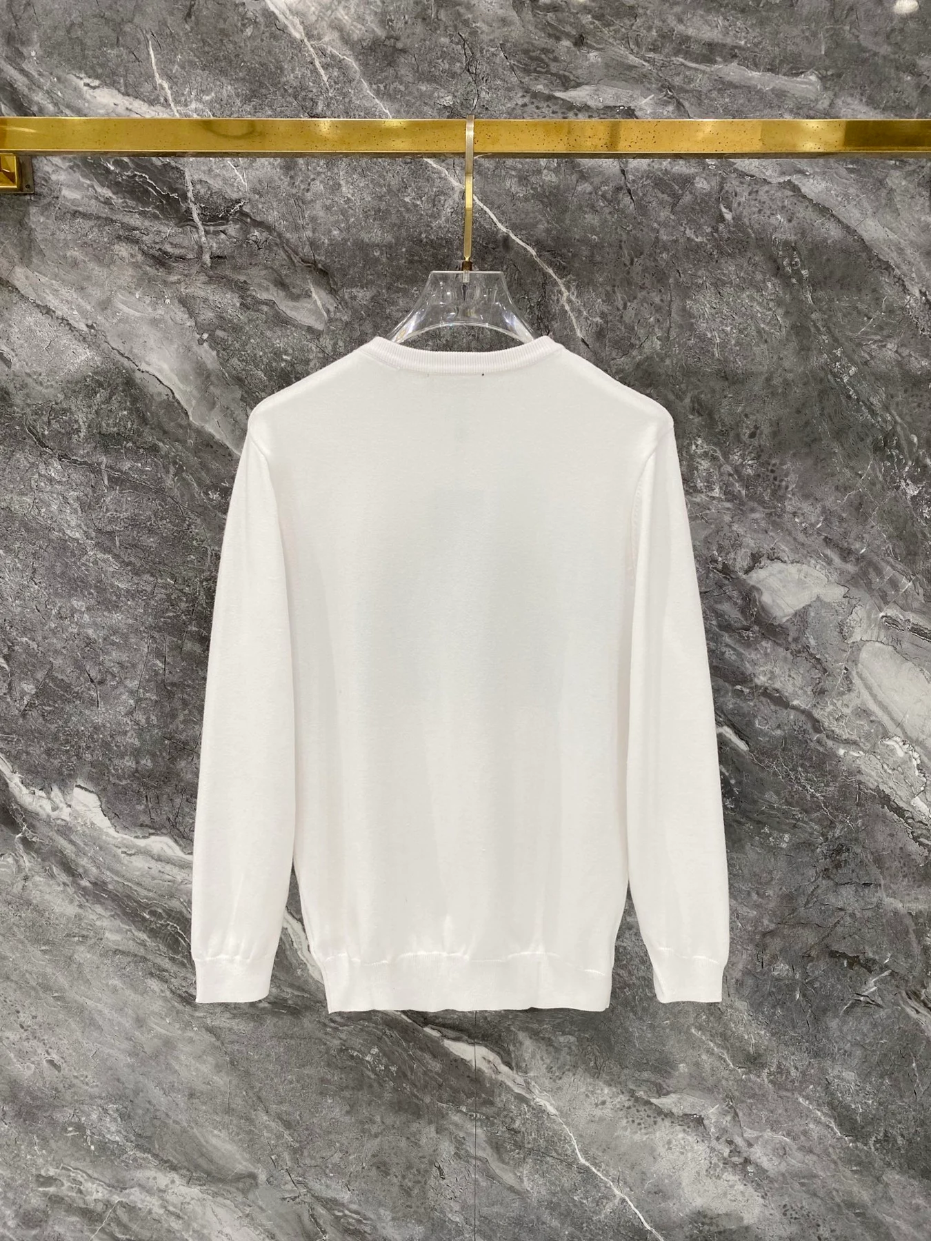 Louis Vuitton 25FW gestrickt weiß Sweatshirts UL127299