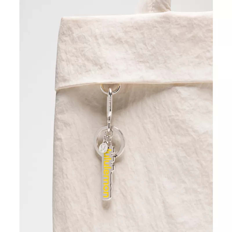 lululemon Metal Keychain