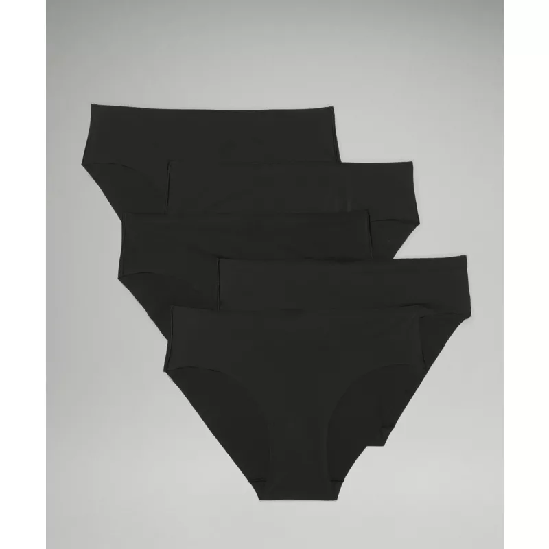 InvisiWear Mid-Rise Bikini Underwear 5 Pack