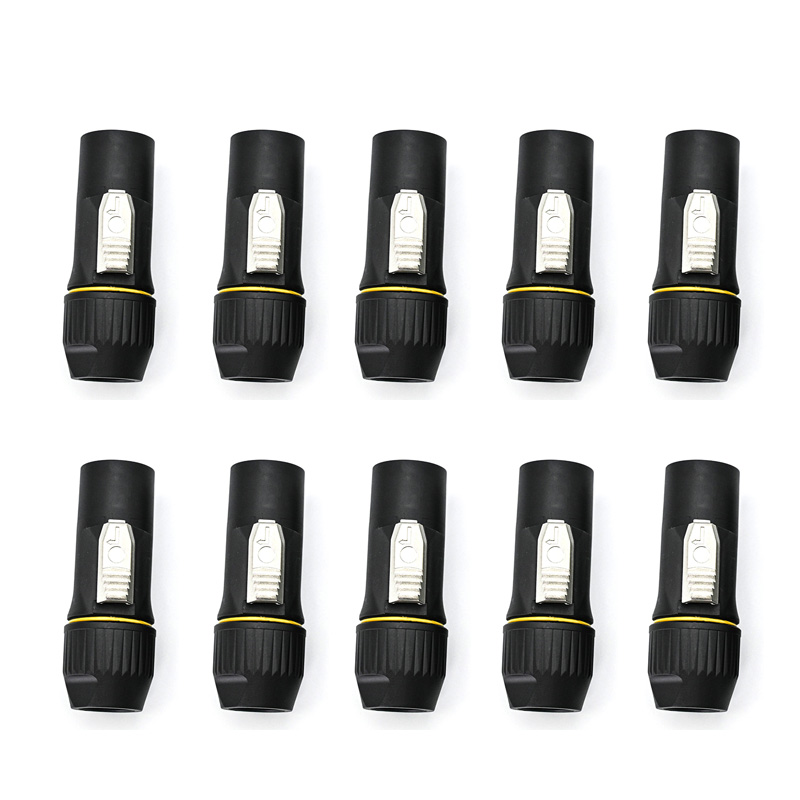 10pcs IP65 Truecon Male Female Plug Connector TR401