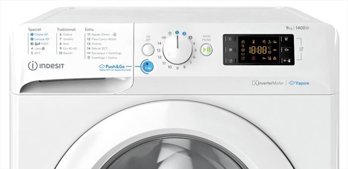 INDESIT - Lavatrice BWE 91497X WV IT 9 Kg Classe B