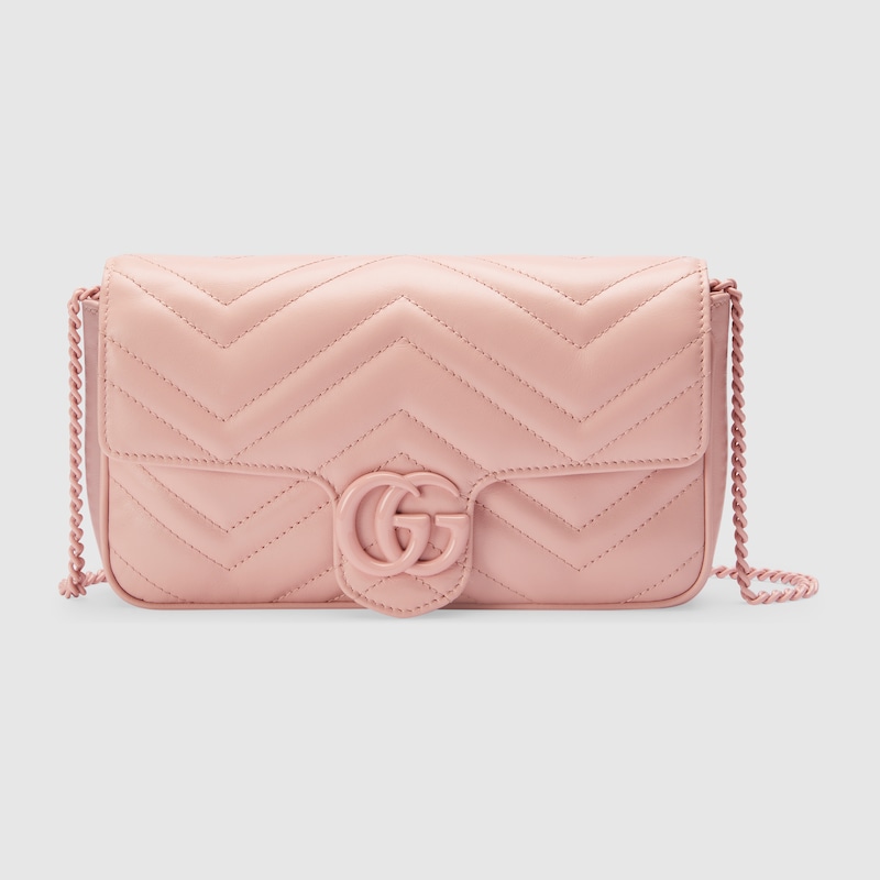 GG Marmont small shoulder bag Light pink