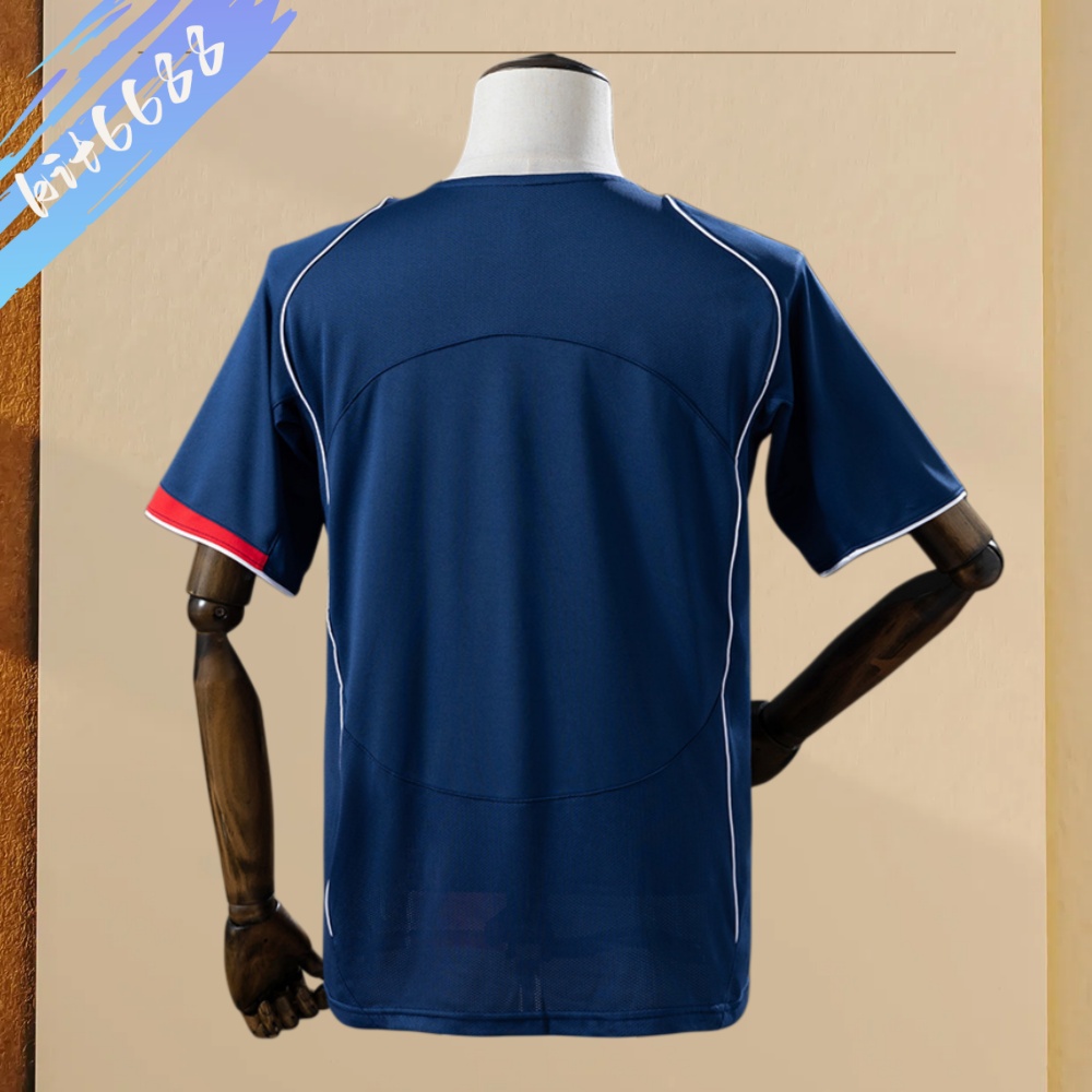 04/05 PSG Paris Saint-Germain home Football Shirt (Retro）