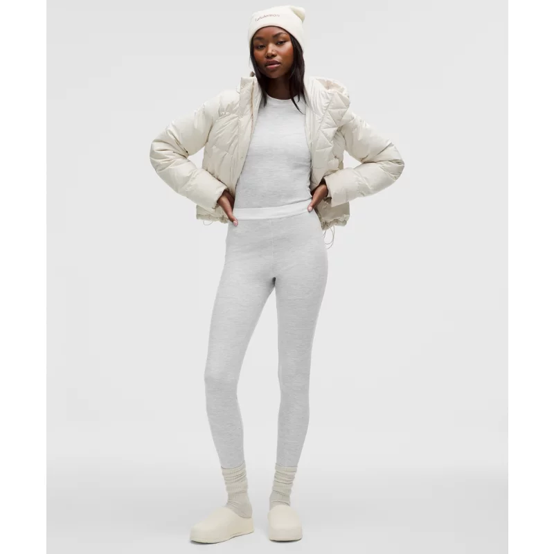 Waffle-Knit High-Rise Base Layer Tight 28