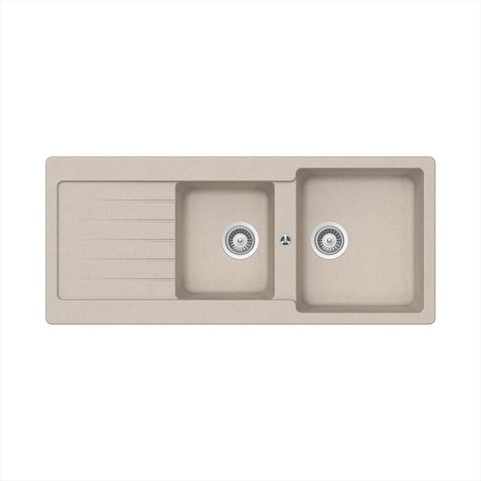 GLEM GAS - Lavello lneare LS2G16S 2 vasche-SABBIA