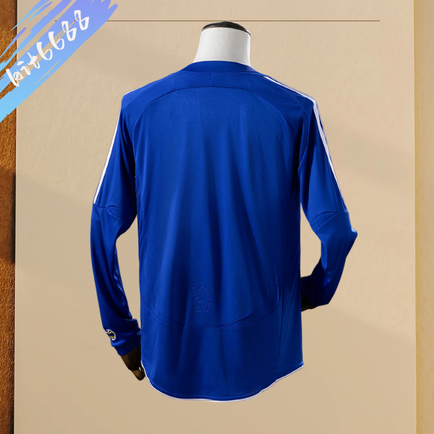 2006/2007 Chelsea Home Long Sleeve Retro Football Shirt (Fans)