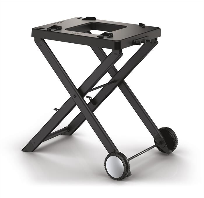 NINJA - Carrello pieghevole BBQ elettrico Woodfire-NERO