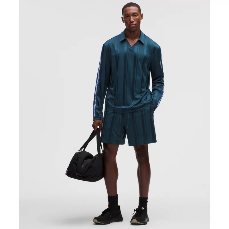 Knit Stripe Rugby Shirt