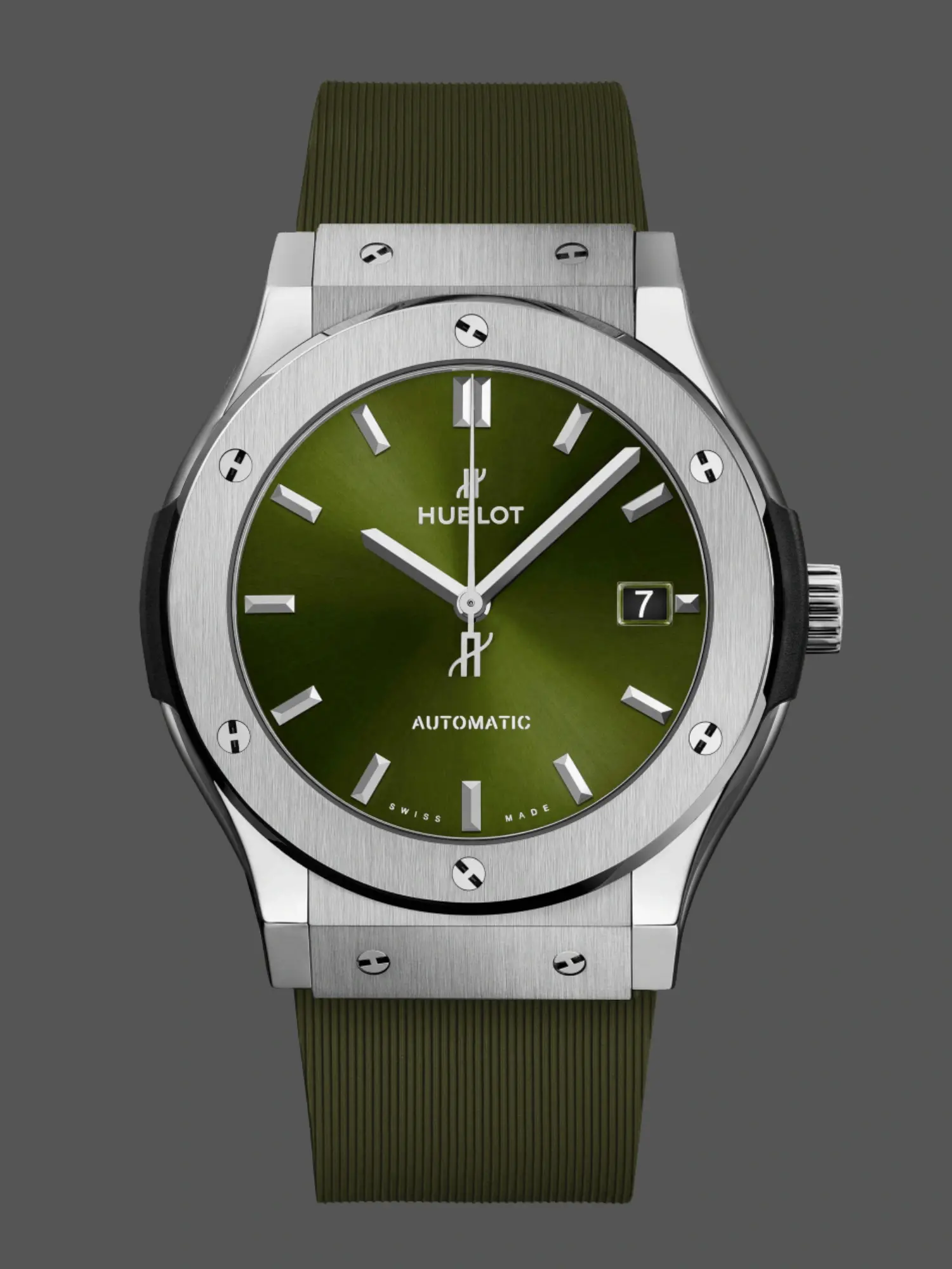 1:1 Clone Hublot Classic Fusion Titanium Green 542.NX.8970.RX 42mm