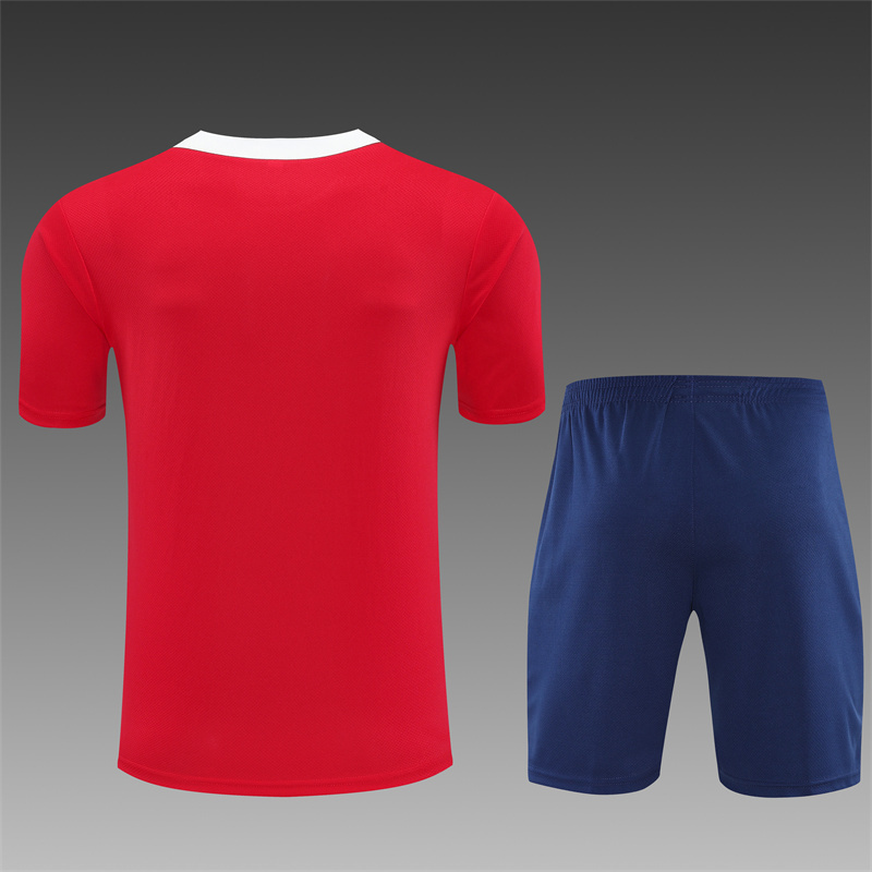 25/26 PSG Paris Short Sleeve Training Wear ( Adult kit Kids )