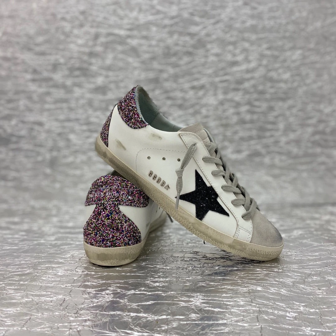 Golden Goose Super Star Dirty shoes made of top-grain cowhide