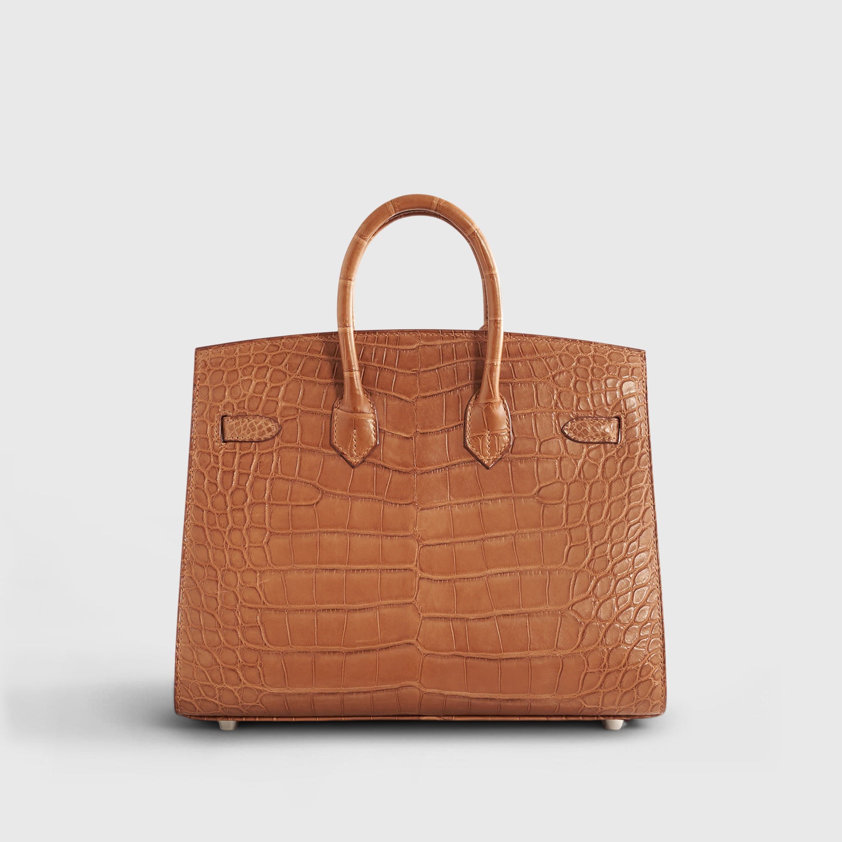 Hermès Birkin 25 Alligator Gold Palladium Hardware Matte Sellier