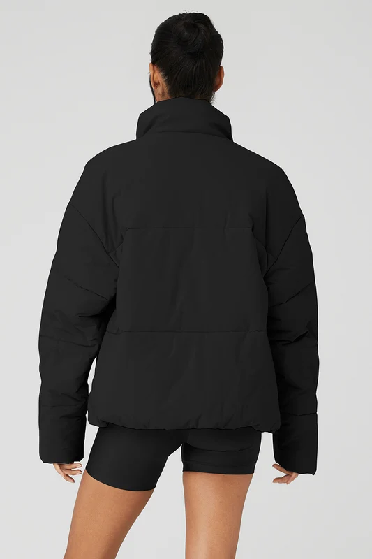 Stretch Woven Street Puffer